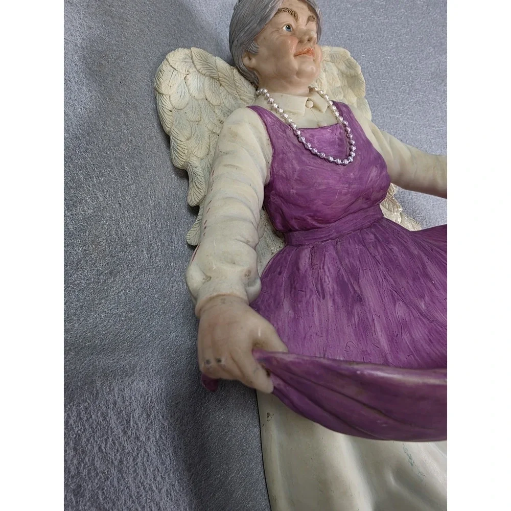 Ms Tweetie Bird Feeder heaven's retired angels figures by tom rubel